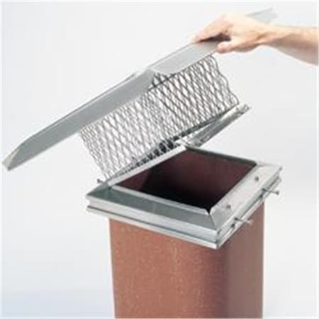 Integra Miltex Gelco 13051 8 Inch x 8 Inch Gelco Easyclean Cap 304-alloy Hinged Cage 13051